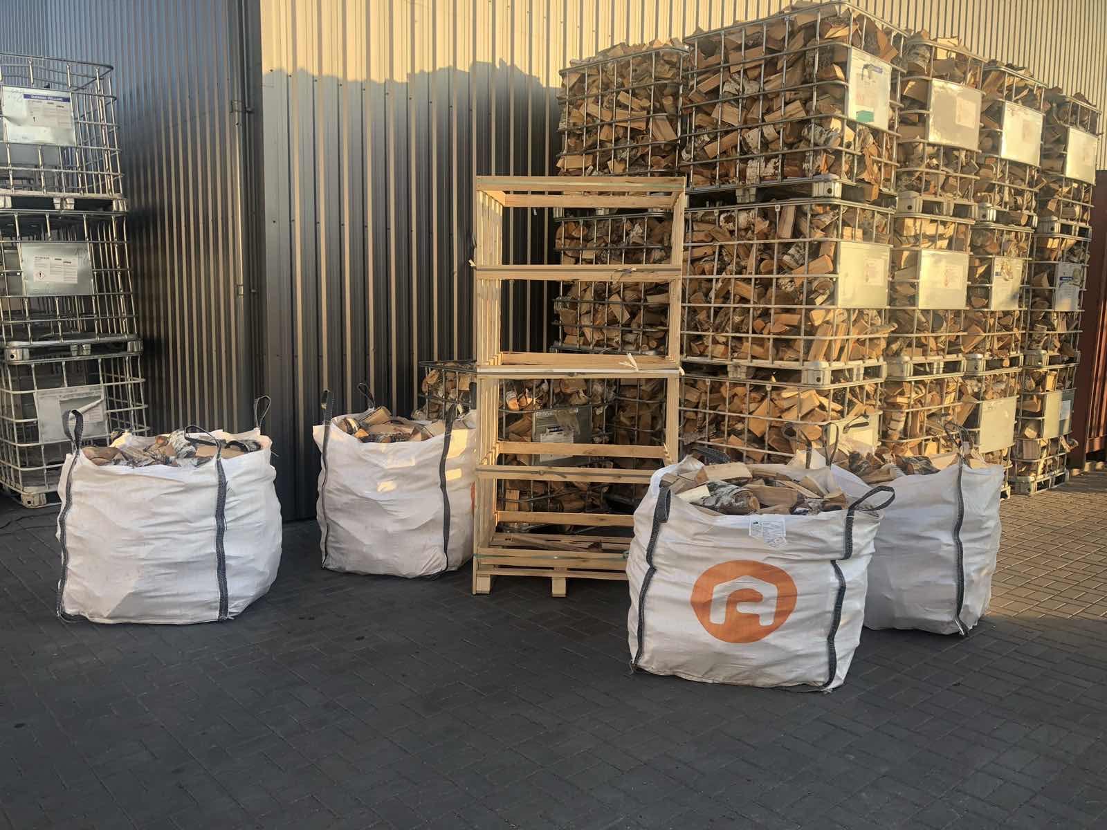 Large Bag Kiln-dried Birch Logs